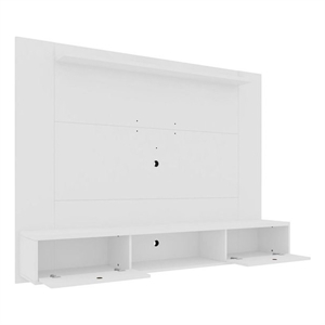 Manhattan Comfort Liberty Wood Entertainment Center for TVs up to 65&quot in White