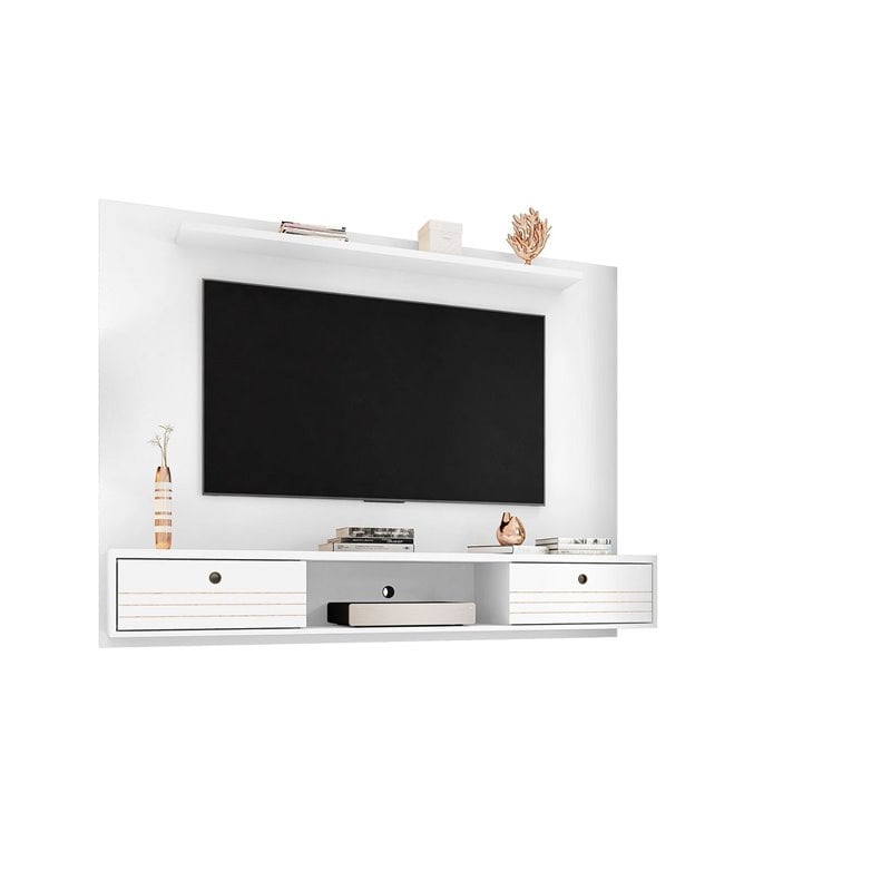 Manhattan Comfort Liberty Wood Entertainment Center for TVs up to 65