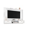 Manhattan Comfort Liberty Wood Entertainment Center for TVs up to 65