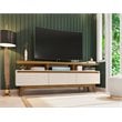 Manhattan Comfort Yonkers Wood TV Stand for TVs up to 65