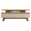 Manhattan Comfort Yonkers Wood TV Stand for TVs up to 65