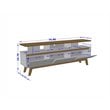 Manhattan Comfort Yonkers Wood TV Stand for TVs up to 65