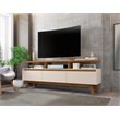 Manhattan Comfort Yonkers Wood TV Stand for TVs up to 65