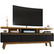 Manhattan Comfort Yonkers Wood TV Stand for TVs up to 65