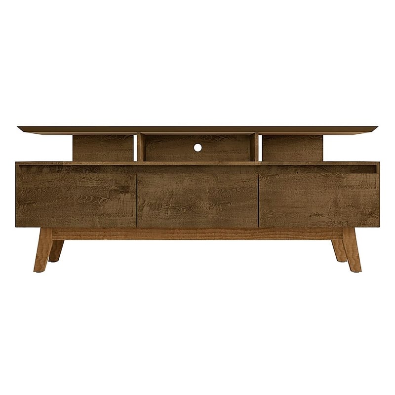 Manhattan Comfort Yonkers Wood TV Stand for TVs up to 65