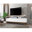 Manhattan Comfort Yonkers Wood TV Stand for TVs up to 65