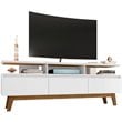 Manhattan Comfort Yonkers Wood TV Stand for TVs up to 65