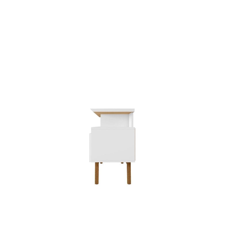 Manhattan Comfort Yonkers Wood TV Stand for TVs up to 60