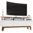 Manhattan Comfort Yonkers Wood TV Stand for TVs up to 60
