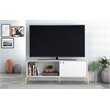 Manhattan Comfort Bowery 2 Shelves Wood TV Stand for TVs up to 50
