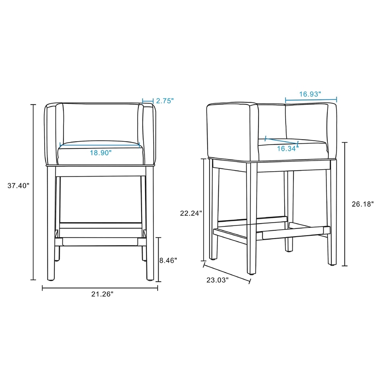 Manhattan Comfort Kingsley 26