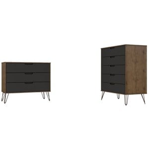 rockefeller tall 5-drawer dresser and standard 3-drawer dresser