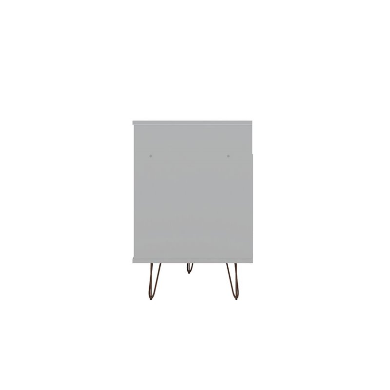 Manhattan Comfort Rockefeller Wood TV Stand for TVs up to 60