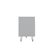 Manhattan Comfort Rockefeller Wood TV Stand for TVs up to 60