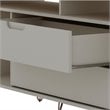 Manhattan Comfort Rockefeller Wood TV Stand for TVs up to 60
