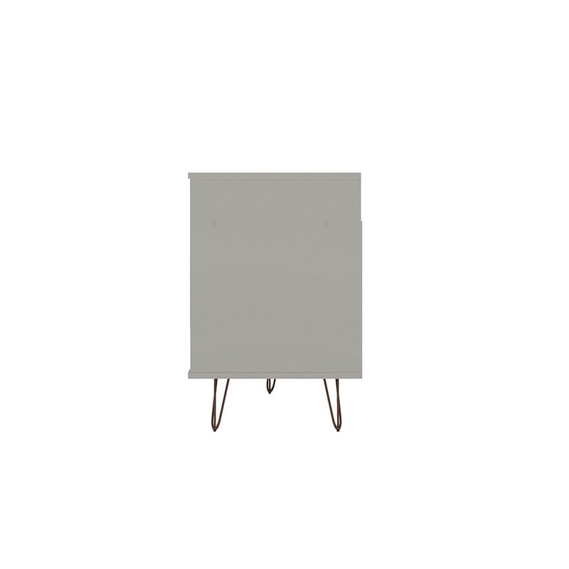 Manhattan Comfort Rockefeller Wood TV Stand for TVs up to 60