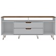 Manhattan Comfort Rockefeller Wood TV Stand for TVs up to 60