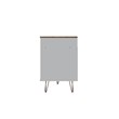 Manhattan Comfort Rockefeller Wood TV Stand for TVs up to 60