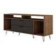 Manhattan Comfort Rockefeller Wood TV Stand for TVs up to 60