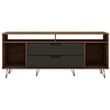 Manhattan Comfort Rockefeller Wood TV Stand for TVs up to 60