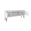 Manhattan Comfort Bradley 4 Shelves Wood TV Stand for TVs up to 60