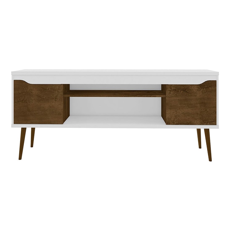 Manhattan Comfort Bradley Wood TV Stand for TVs up to 60