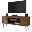 Manhattan Comfort Bradley 4 Shelves Wood TV Stand for TVs up to 60