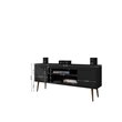 Manhattan Comfort Bradley 4 Shelves Wood TV Stand for TVs up to 60