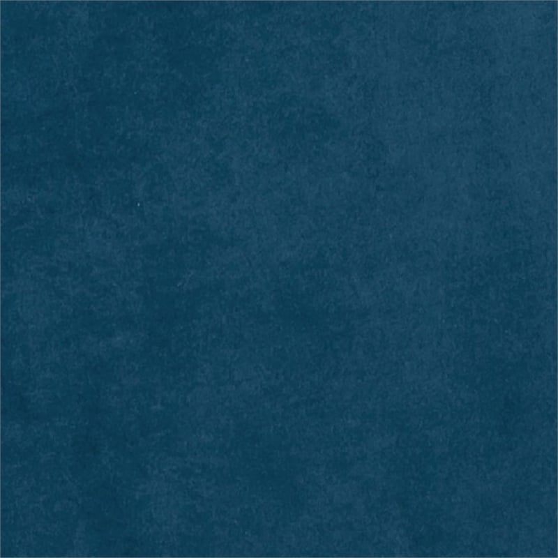 Manhattan Comfort Rosemont Velvet Accent Chair in Blue (Set of 2)