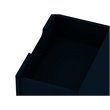 Manhattan Comfort Rockefeller 2-Drawer Wood Nightstand in Blue (Set of 2)