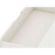 Manhattan Comfort Rockefeller 3-Drawer Wood Dresser in White (Set of 2)