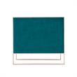 Manhattan Comfort Trillium Velvet Upholstered Accent Chair in Teal Blue