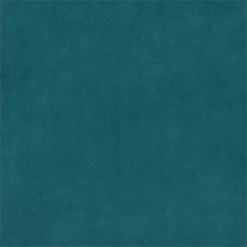 Manhattan Comfort Trillium 2-Piece Velvet Sofa & Armchair Set in Teal Blue