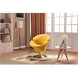 Manhattan Comfort Tulip Velvet Accent Chair Set in Multi-Color (Set of 5)