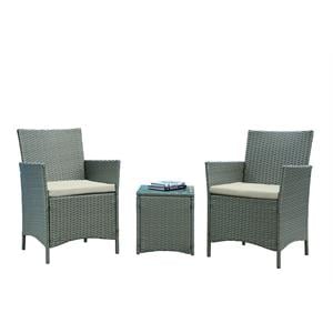 imperia patio 2- person seating group with end table