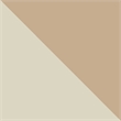 Manhattan Comfort Antibes 4-Piece Rattan Patio Conversation Set in Cream