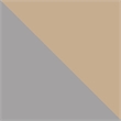 Manhattan Comfort Spezia Rattan Outdoor Egg Chair with Cushion in Brown/Gray
