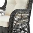 Manhattan Comfort Fruttuo 3-Piece Rattan Patio Conversation Set in Gray/Cream