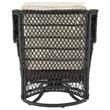 Manhattan Comfort Fruttuo 3-Piece Rattan Patio Conversation Set in Gray/Cream