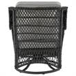 Manhattan Comfort Fruttuo 3-Piece Rattan Patio Conversation Set in Gray