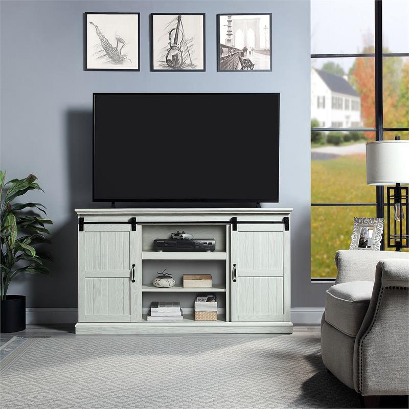 Manhattan Comfort Myrtle 2 Doors Wood TV Stand for TVs up to 56