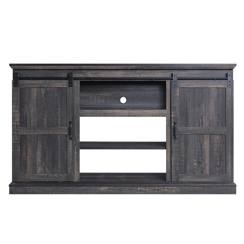 Manhattan Comfort Myrtle 2 Doors Wood TV Stand for TVs up to 56