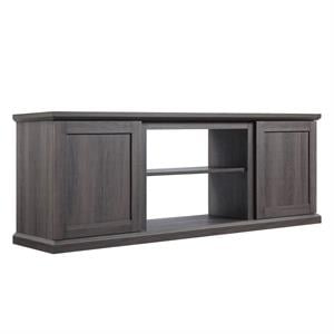 Manhattan Comfort Franklin 2-Door Wood TV Stand for TVs up to 56&quot in Brown