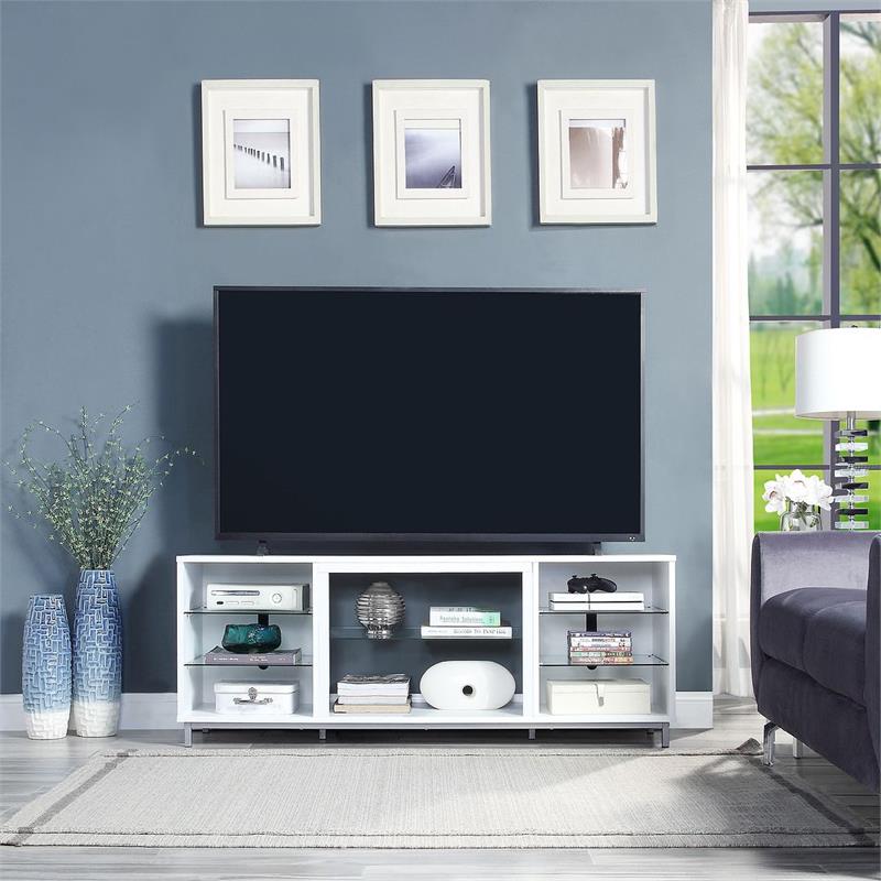 Manhattan Comfort Brighton Wood TV Stand for TVs up to 56
