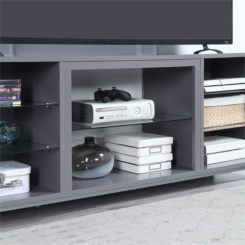 Manhattan Comfort Brighton Wood TV Stand for TVs up to 56