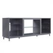 Manhattan Comfort Brighton Wood TV Stand for TVs up to 56