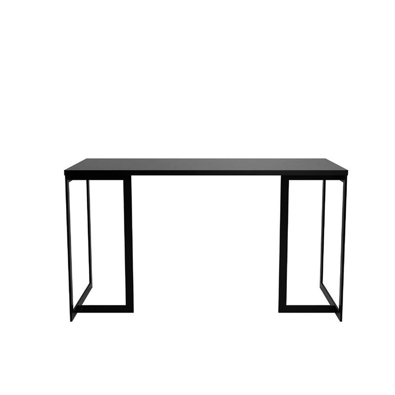 Lexington Contemporary Modern Desk Metal Base in Black Engineered Wood
