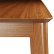 Tudor Traditional Rectangular Wood Dining Table in Maple Cream Engineered Wood