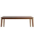 Tudor Traditional Rectangular Wood Dining Table in Maple Cream Engineered Wood