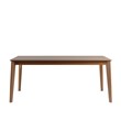 Tudor Traditional Rectangular Wood Dining Table in Maple Cream Engineered Wood
